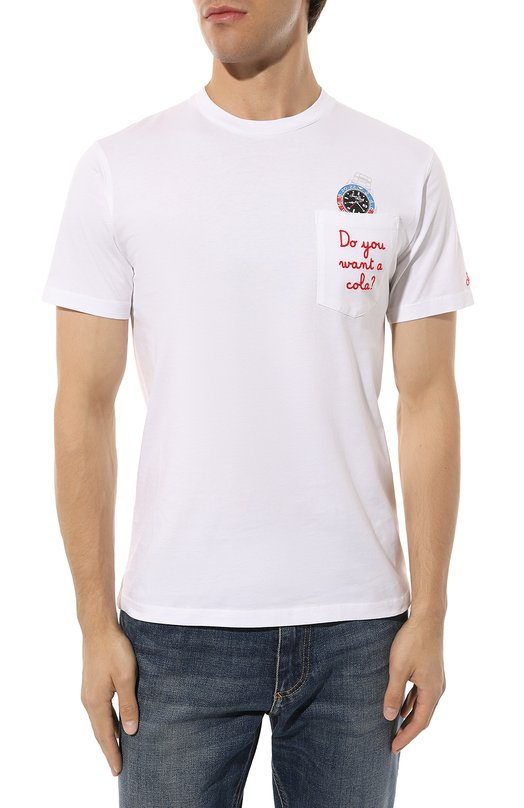 фото Хлопковая футболка mc2 saint barth