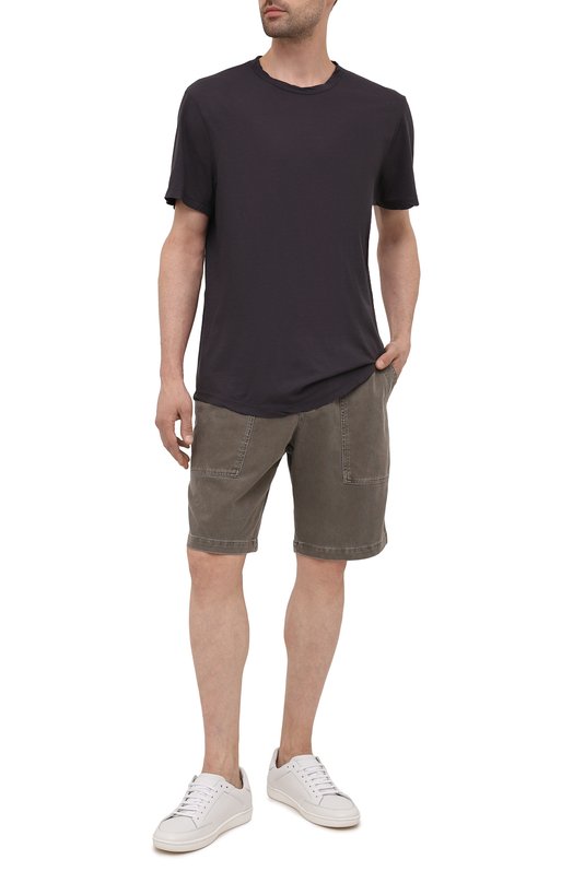 фото Хлопковая футболка james perse