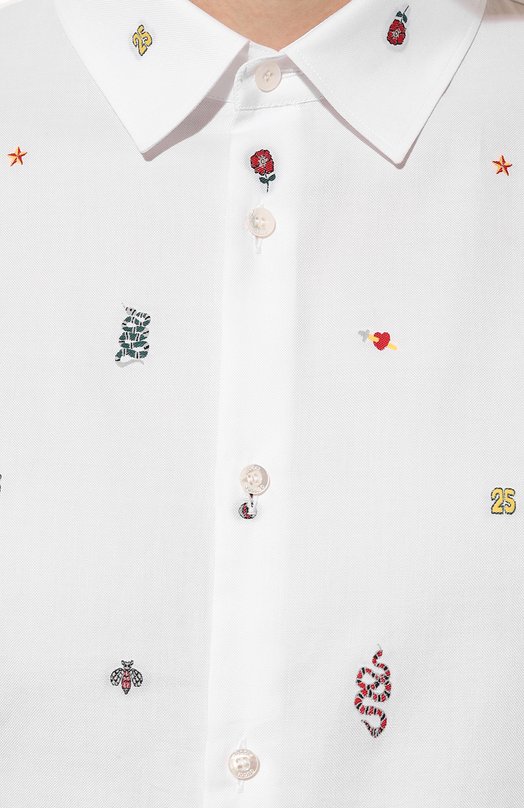 фото Хлопковая рубашка gucci