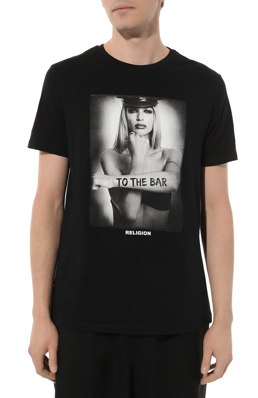 фото Хлопковая футболка religion