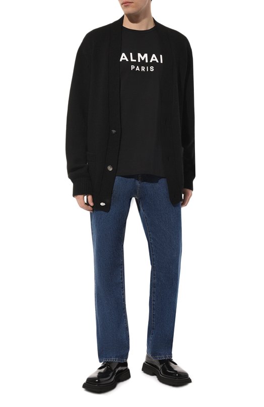 фото Хлопковая футболка balmain