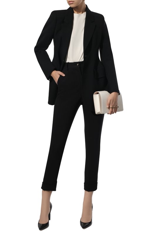 фото Брюки из хлопка и вискозы dolce & gabbana