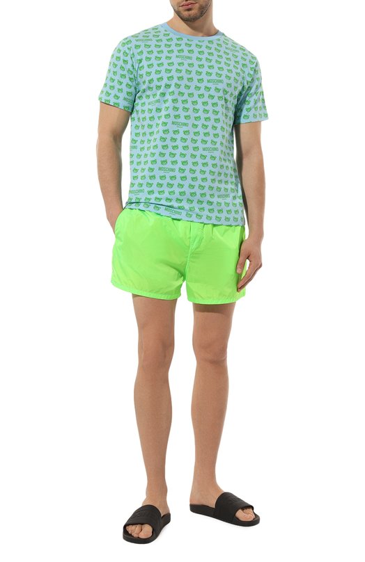 фото Хлопковая футболка moschino