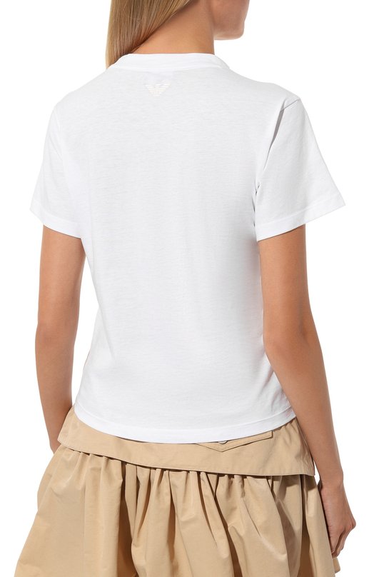 фото Хлопковая футболка emporio armani