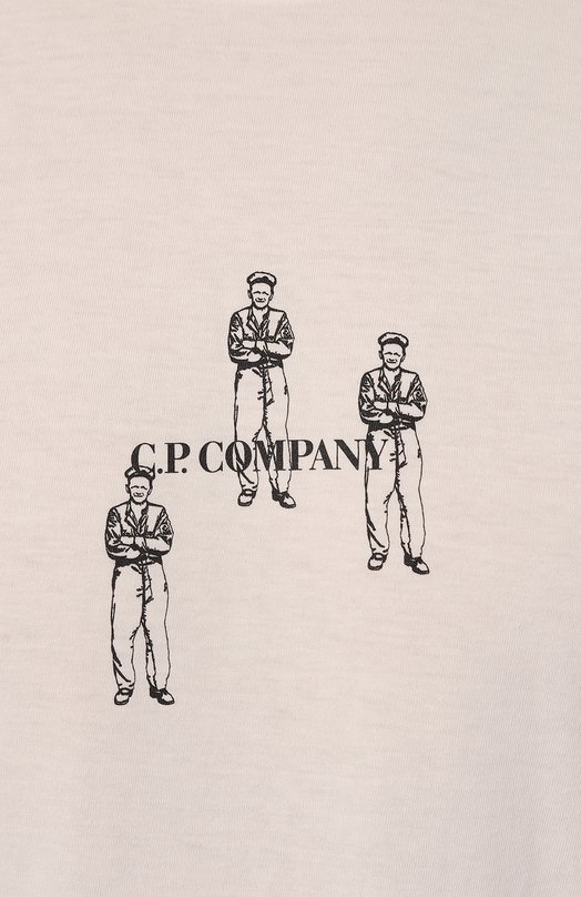 фото Хлопковая футболка c.p. company