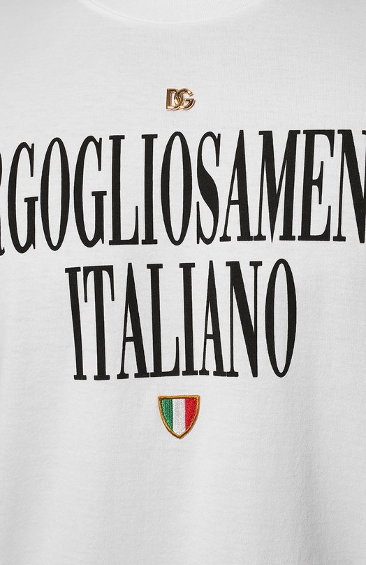 фото Хлопковая футболка dolce & gabbana