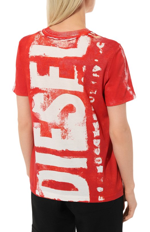 фото Хлопковая футболка diesel