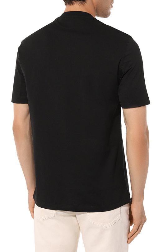 фото Хлопковая футболка brunello cucinelli