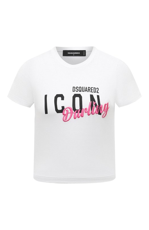 фото Хлопковая футболка dsquared2