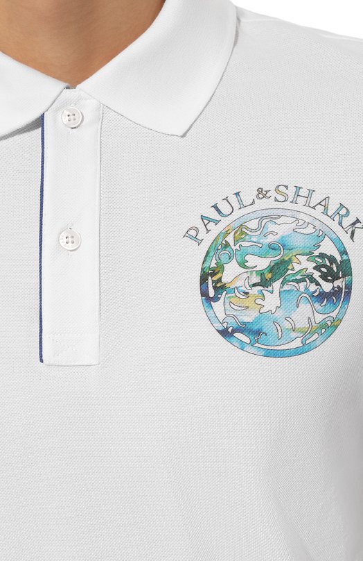фото Хлопковое поло paul&shark