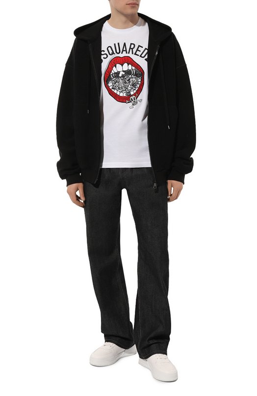 фото Хлопковая футболка dsquared2