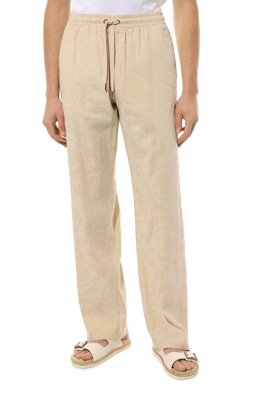 фото Хлопковые брюки versace