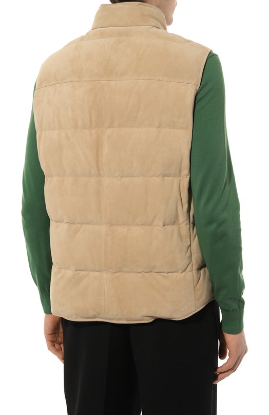 фото Замшевый жилет brunello cucinelli