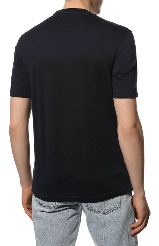 фото Футболка из шелка и хлопка brunello cucinelli