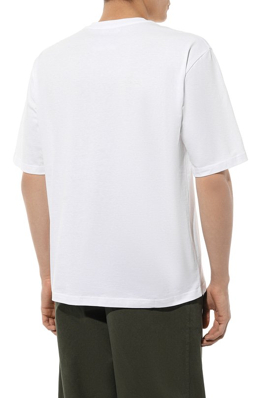 фото Хлопковая футболка moschino