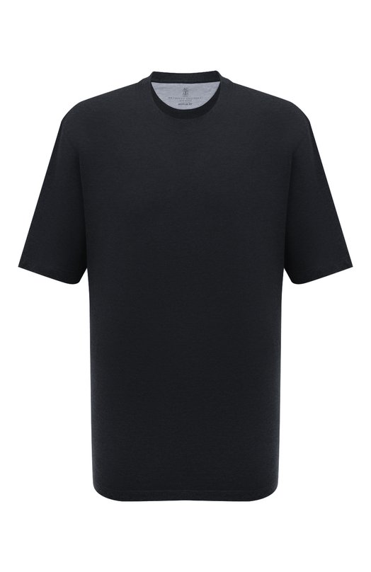 фото Хлопковая футболка brunello cucinelli