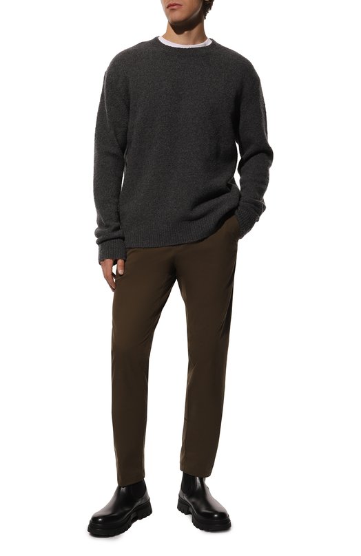 фото Хлопковые брюки boss