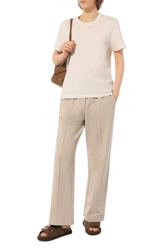 фото Хлопковые брюки brunello cucinelli