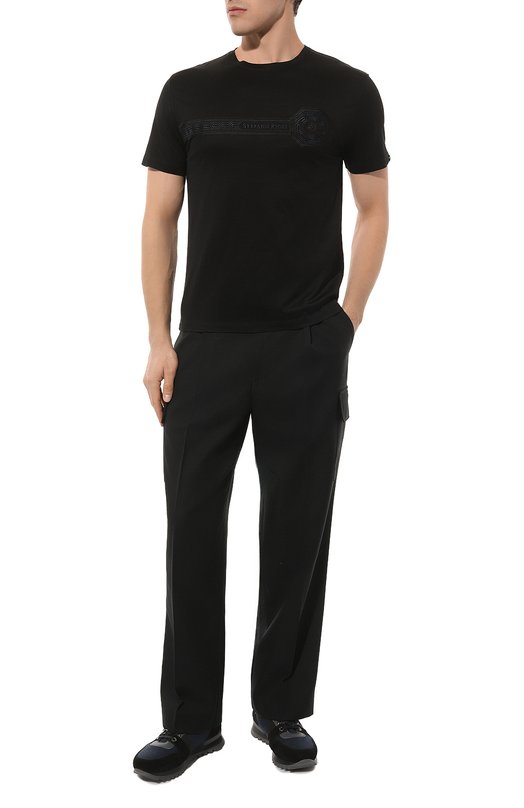 фото Хлопковая футболка stefano ricci