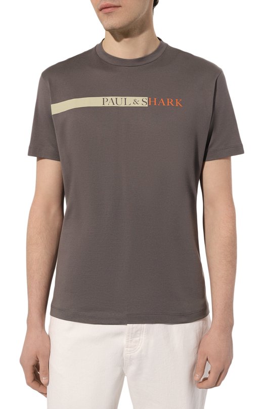 фото Хлопковая футболка paul&shark