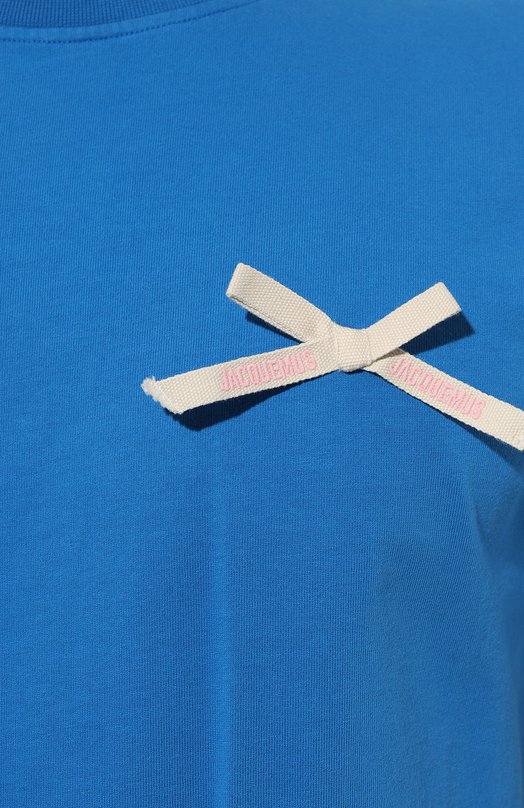 фото Хлопковая футболка jacquemus