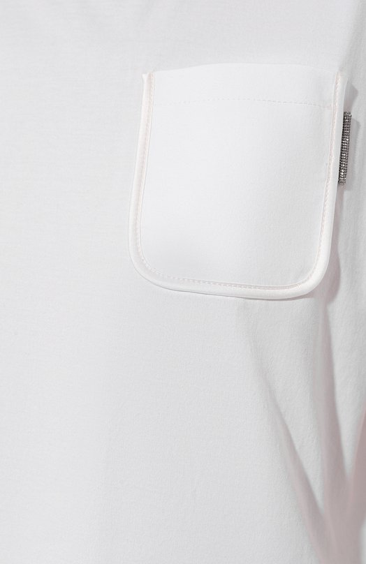 фото Хлопковая футболка brunello cucinelli