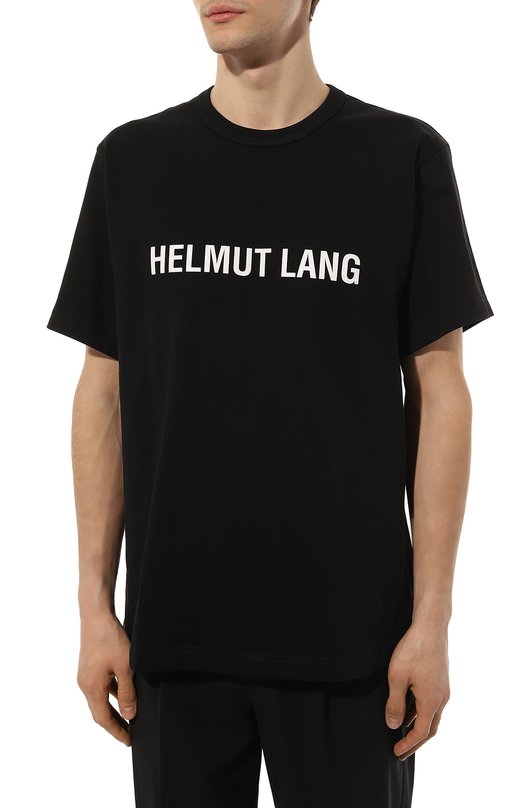 фото Хлопковая футболка helmut lang