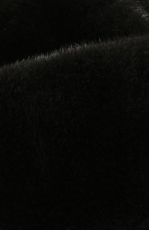 фото Шапка-ушанка френки из меха норки furland