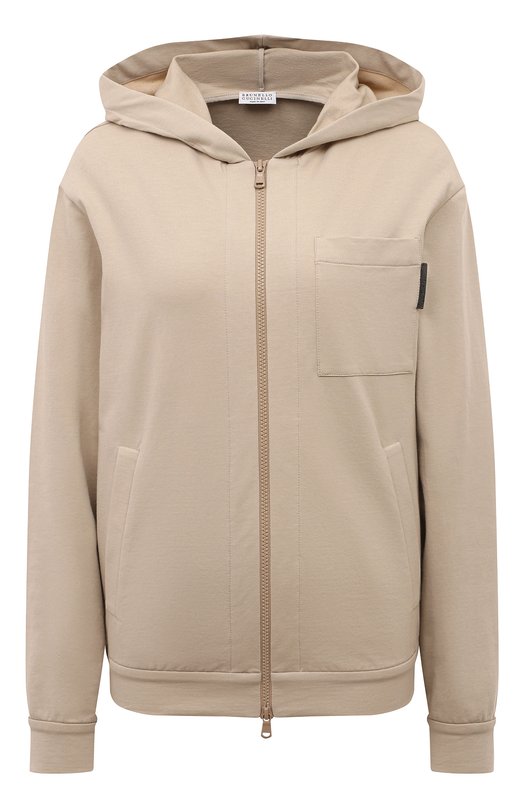 фото Хлопковая толстовка brunello cucinelli
