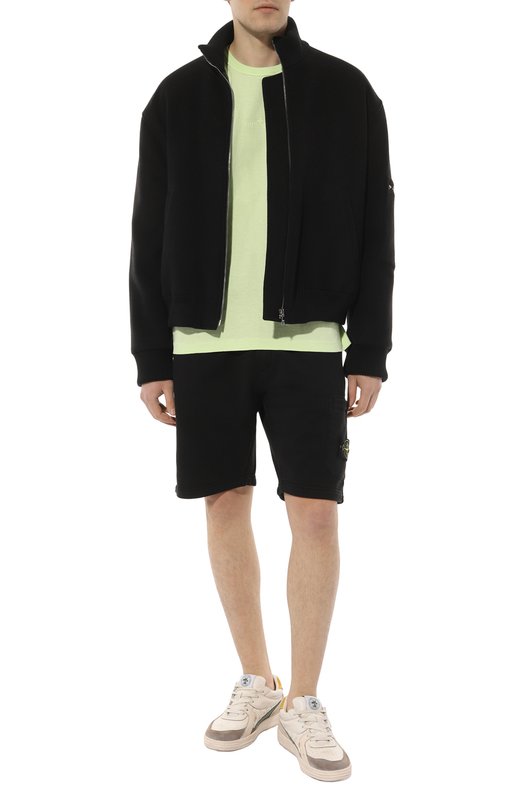 фото Хлопковая футболка stone island