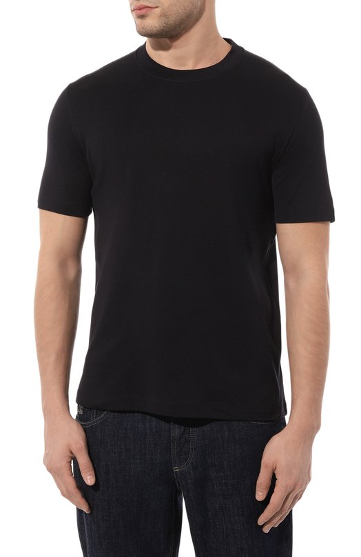 фото Хлопковая футболка brunello cucinelli