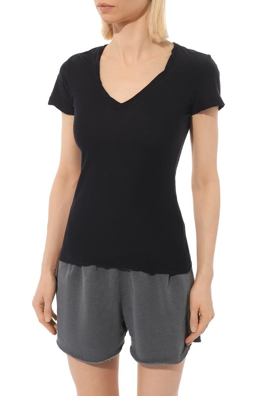 фото Хлопковая футболка james perse