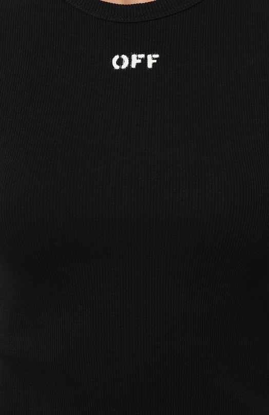 фото Хлопковая футболка off-white