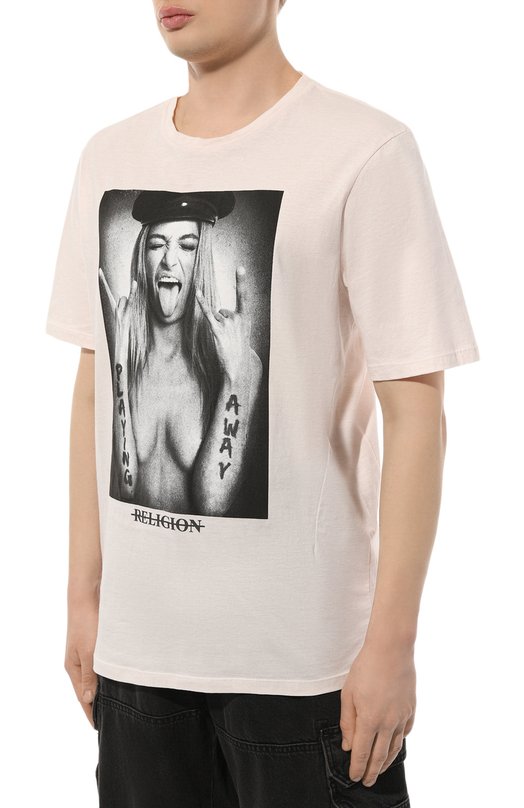 фото Хлопковая футболка religion