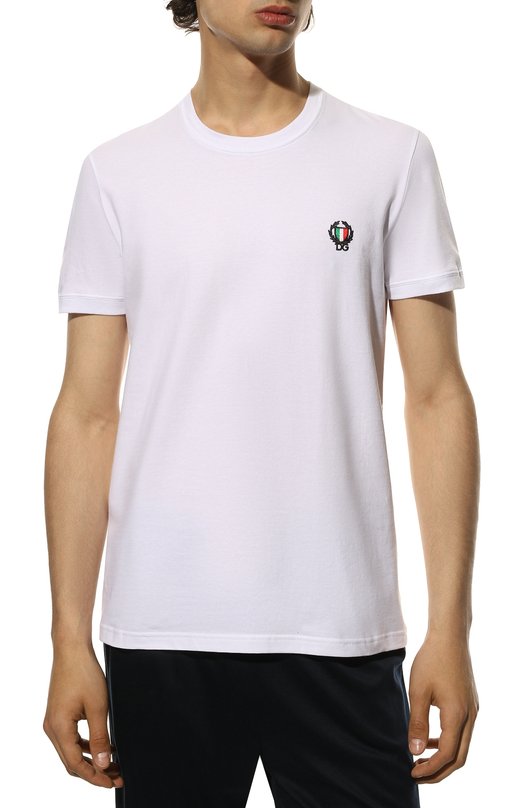 фото Хлопковая футболка dolce & gabbana