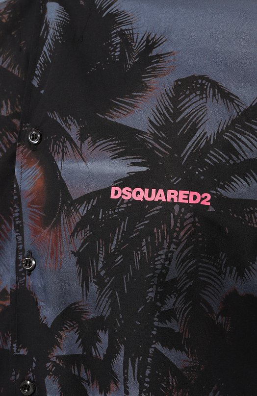 фото Хлопковая рубашка dsquared2