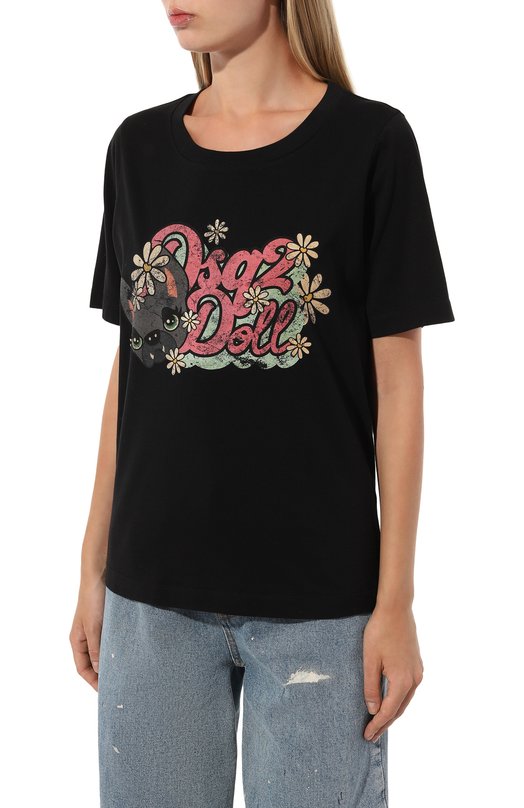 фото Хлопковая футболка dsquared2