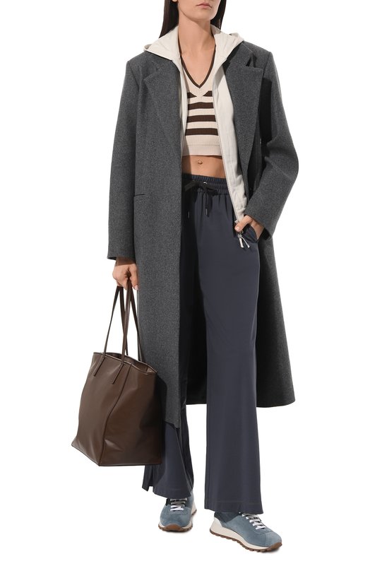 фото Хлопковая толстовка brunello cucinelli
