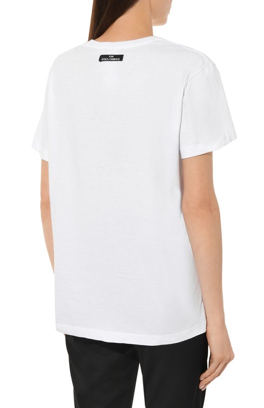 фото Хлопковая футболка dolce & gabbana