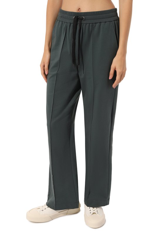 фото Хлопковые брюки brunello cucinelli