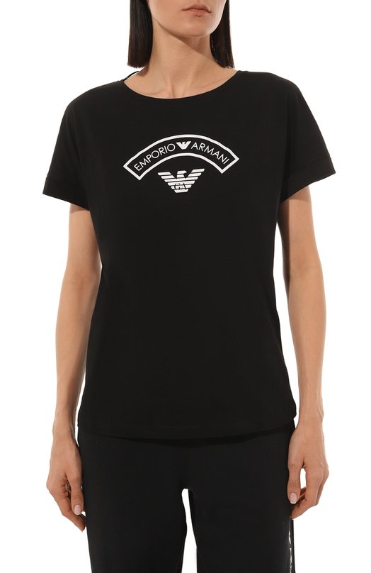 фото Хлопковая футболка emporio armani