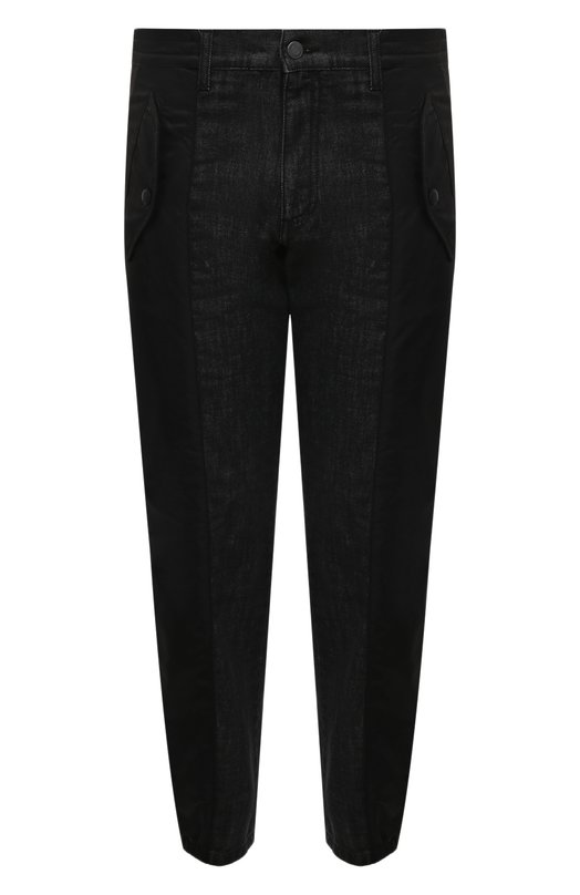 фото Комбинированные джинсы moschino