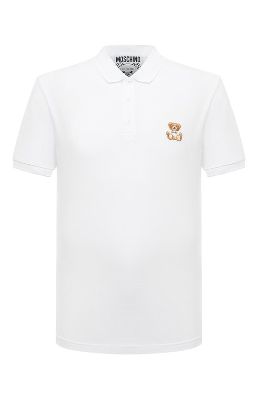 фото Хлопковое поло moschino