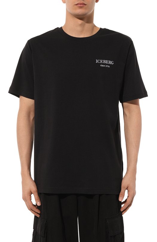 фото Хлопковая футболка iceberg