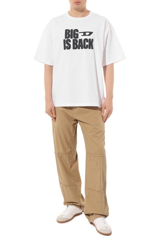 фото Хлопковая футболка diesel