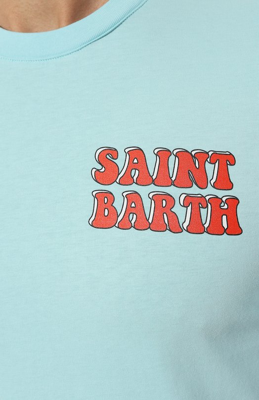фото Хлопковая футболка mc2 saint barth