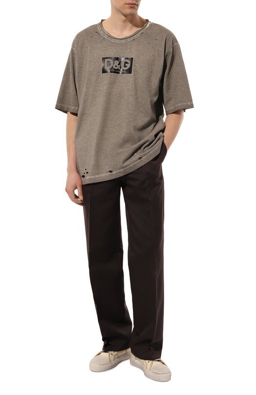 фото Хлопковая футболка dolce & gabbana