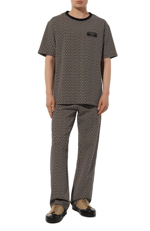 фото Хлопковая футболка balmain