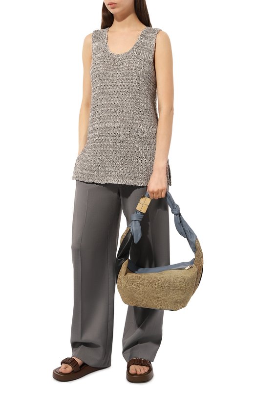 фото Сумка domino hobo medium borbonese