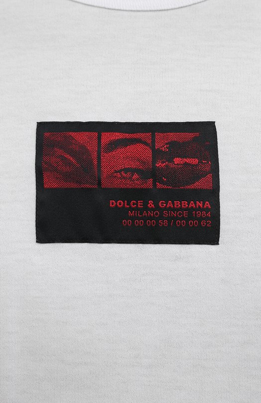 фото Хлопковая футболка dolce & gabbana